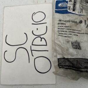 Genuine Ford Outer Belt Assembly Lower Bolt W714302-S424