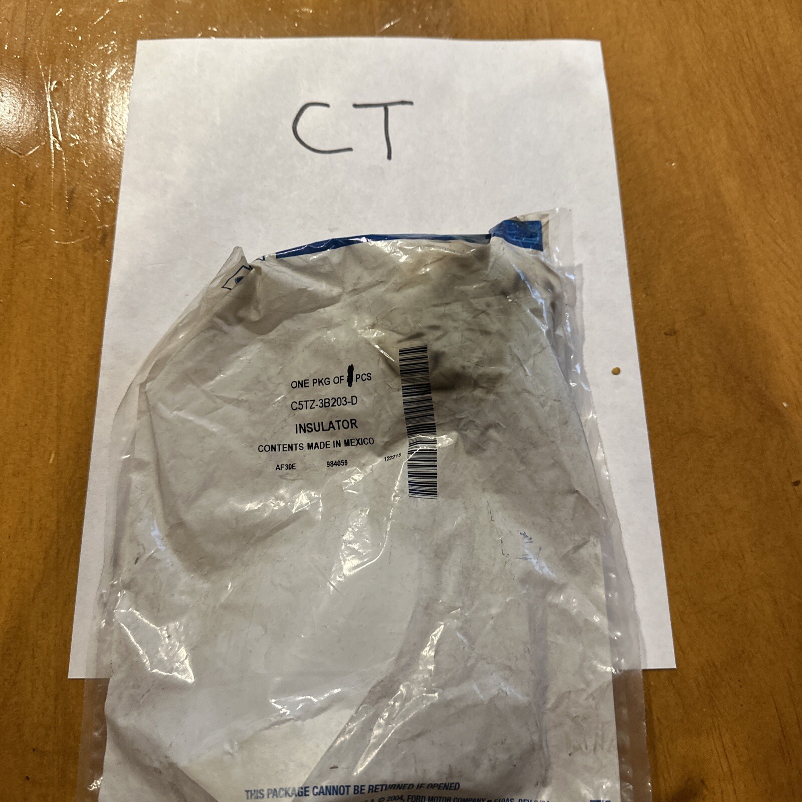 Genuine Ford Radius Arm Bushing C5TZ-3B203-D