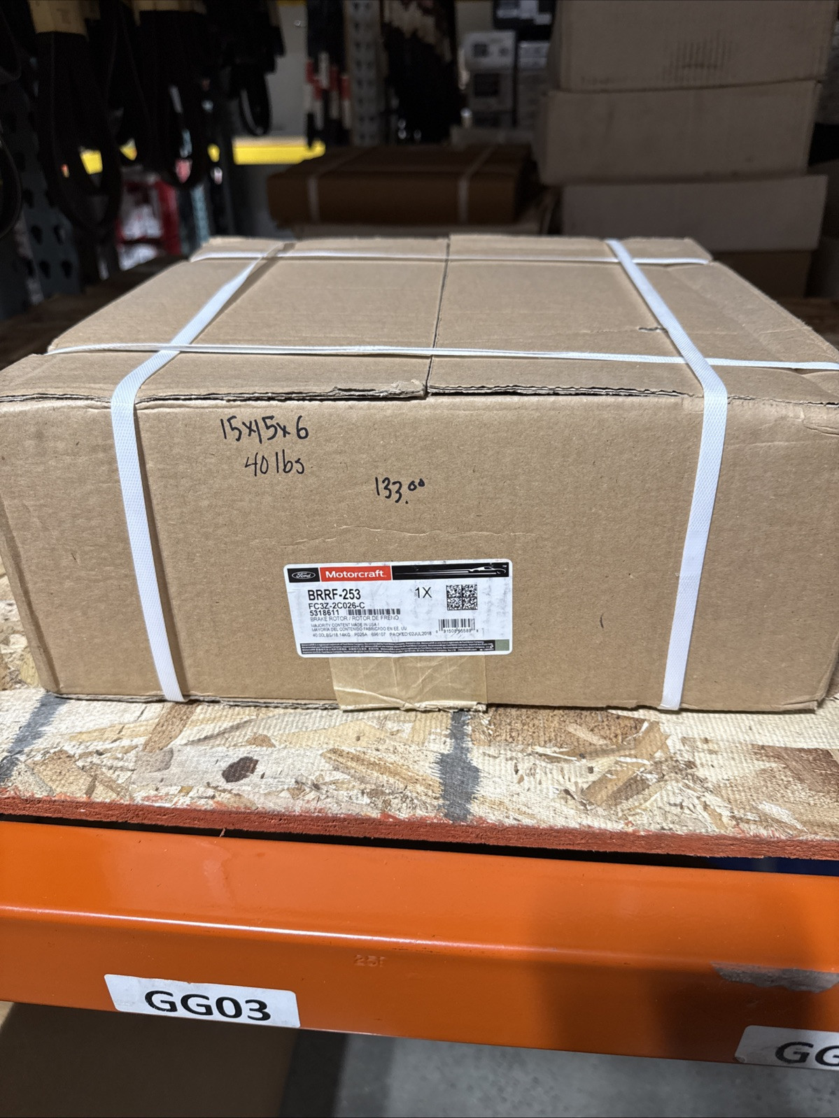 Genuine Ford Rotor FC3Z-2C026-C