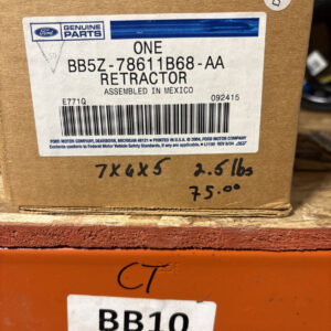 Genuine Ford Seat Belt Assembly BB5Z-78611B68-AA