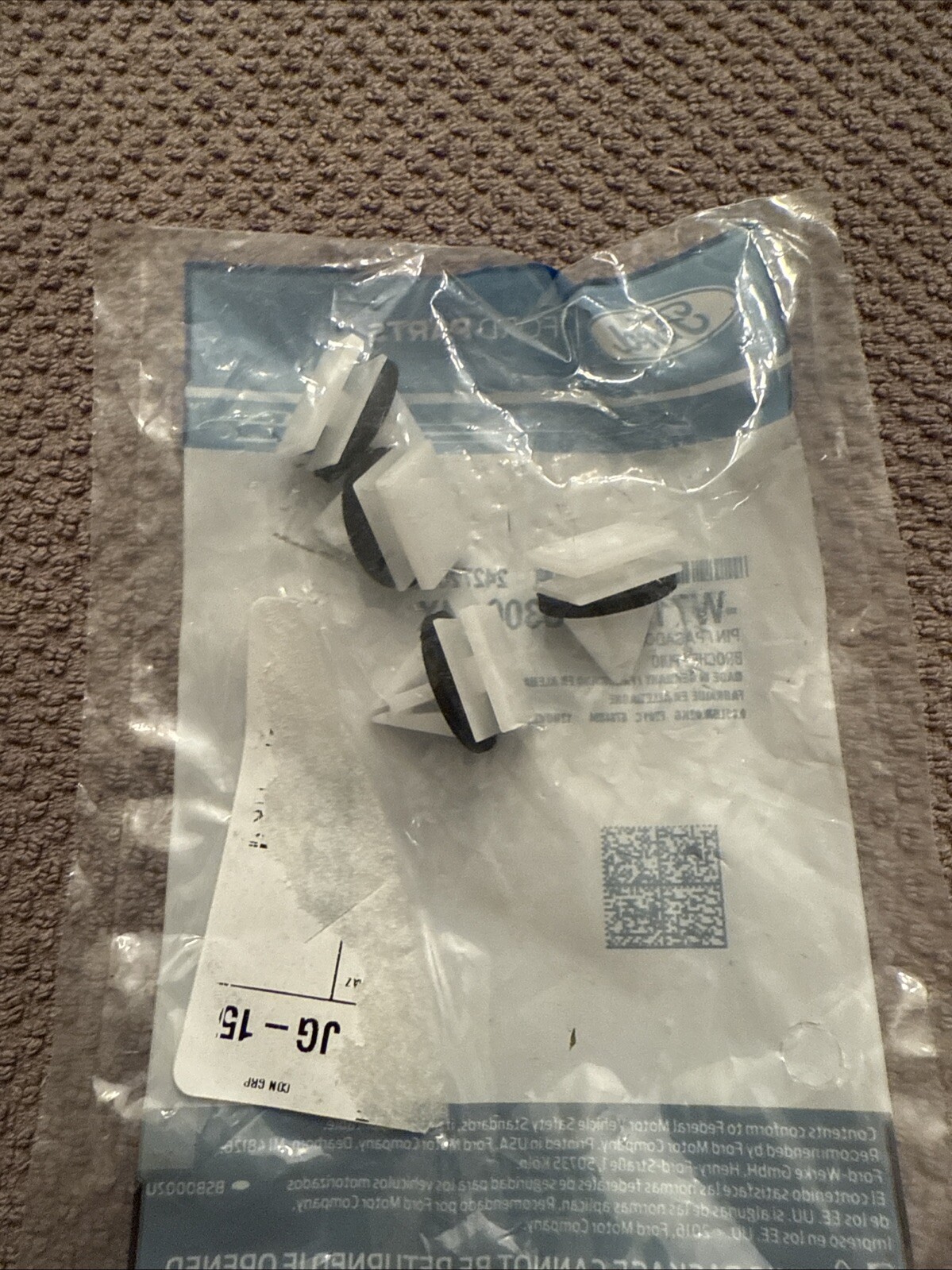 Genuine Ford Side (4) Molding Retainer -W719971-S300 - Image 3