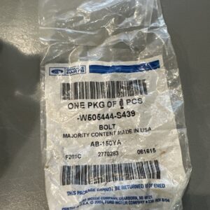 Genuine Ford Skid Plate Mount (1) Bolt W505444-S439