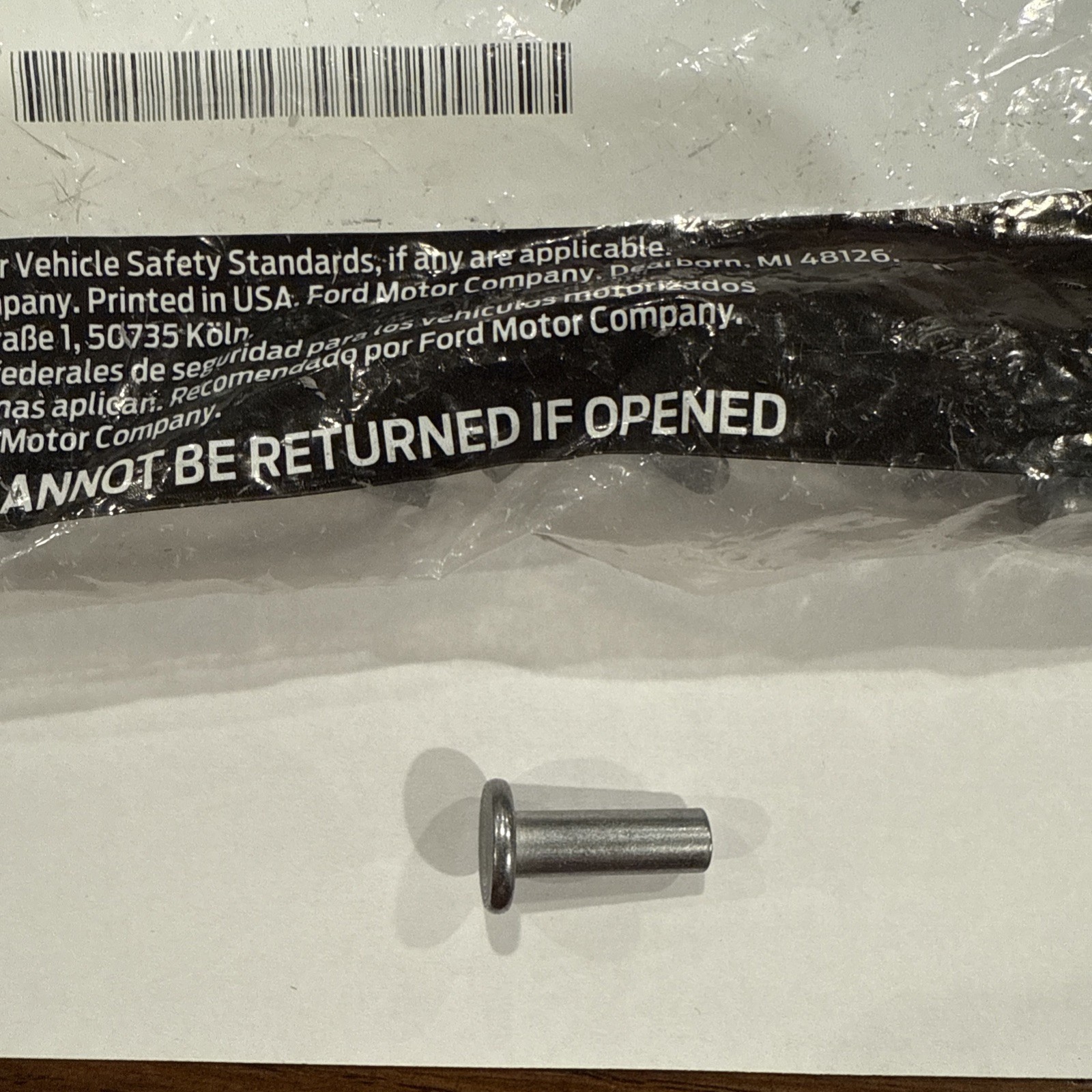 Genuine Ford Truck OEM Cab Back Panel Rivet -W790377-S900 - Image 3