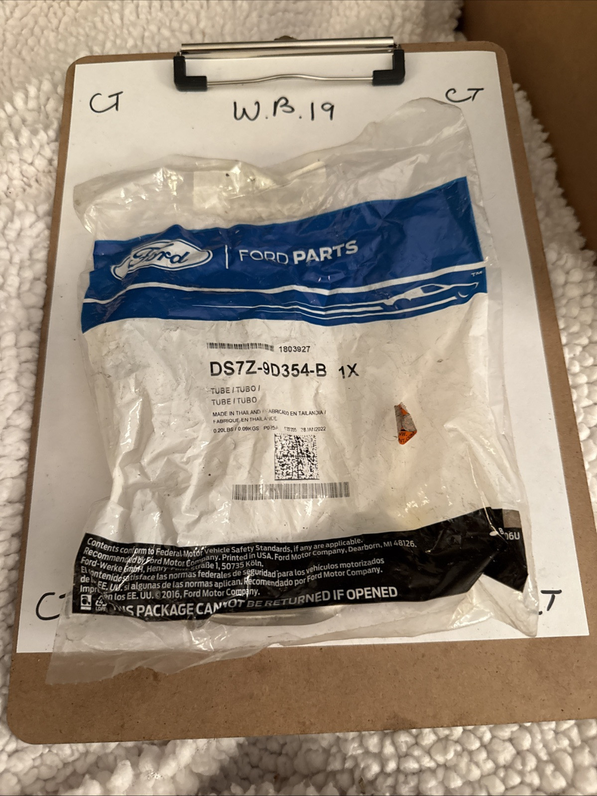 Genuine Ford Tube Assembly DS7Z-9D354-B