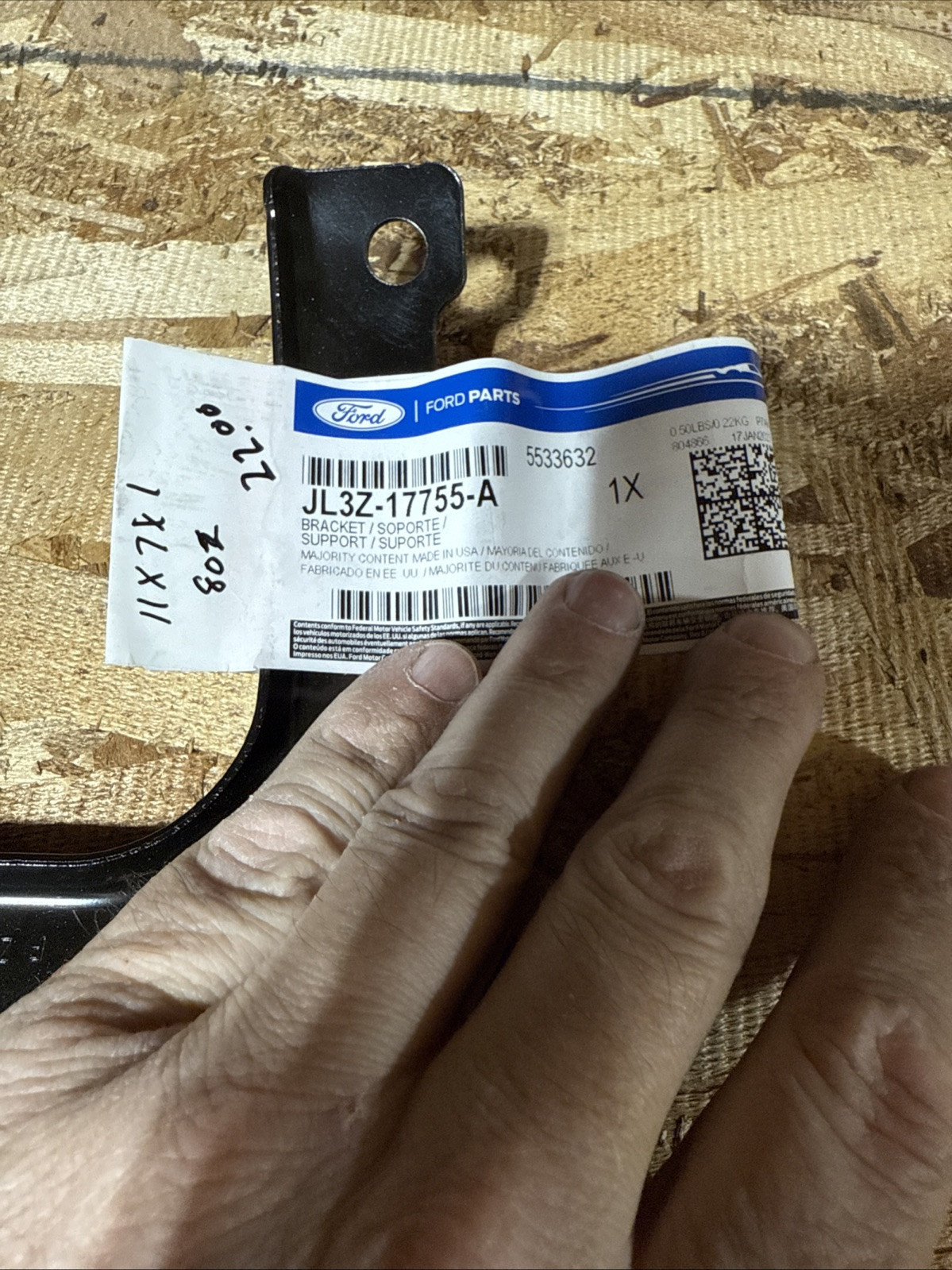 Genuine Ford Upper Bracket JL3Z-17755-A - Image 3