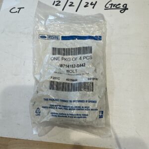 Genuine Ford W714182-S442 Linkage Bolt fits 2011-2020 Ford W714182S442