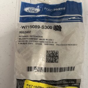Genuine Ford -W715089-S300 Retainer - Special (One Piece)