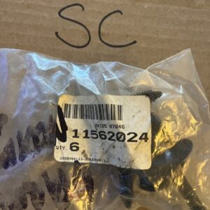 Genuine GM Fender Liner Retainer 11562024 NOS QTY 6