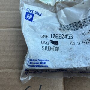 Genuine GM OEM 10220453 Exhaust Stud Sold Individually 1990-2002