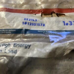 Genuine GM OEM 12051578 Wire Assembly Spark Plug ACDelco 331B NOS