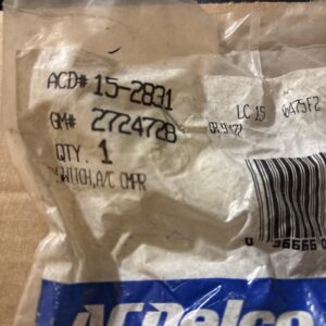 Genuine GM OEM 2724728 Switch A/C Compressor 1987-1991 NOS