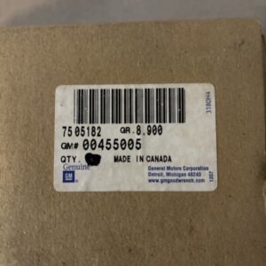 Genuine GM OEM Bolt 455005 Hexagon 1/2-13X3 1/2 Zc 300M 85-91 Models NOS