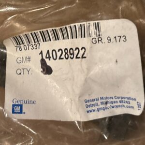 Genuine GM OEM Manifold Bolt 10"L X 7"W X 2"H 14028922