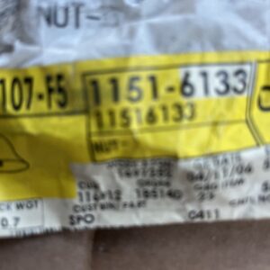 Genuine GM OEM Multi-Purpose Nut 11516133 Sold Individually NOS