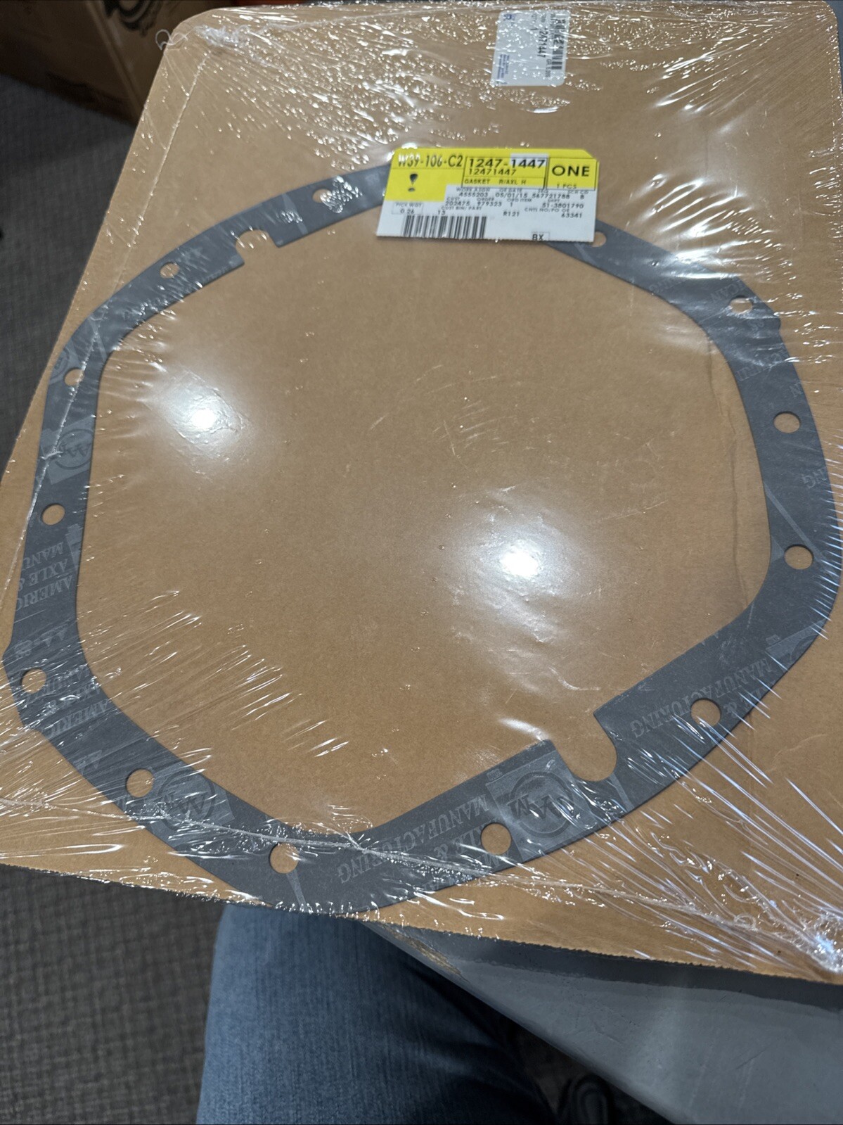 Genuine GM Rear Axle Housing Cover Gasket 12471447