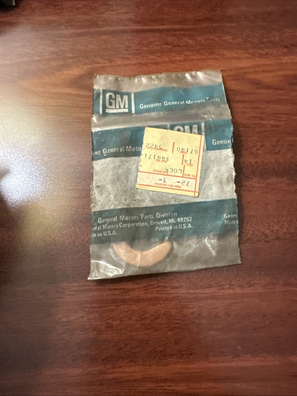 Genuine GM Rear Axle Shaft Lock 344171 OEM Part - Image 3