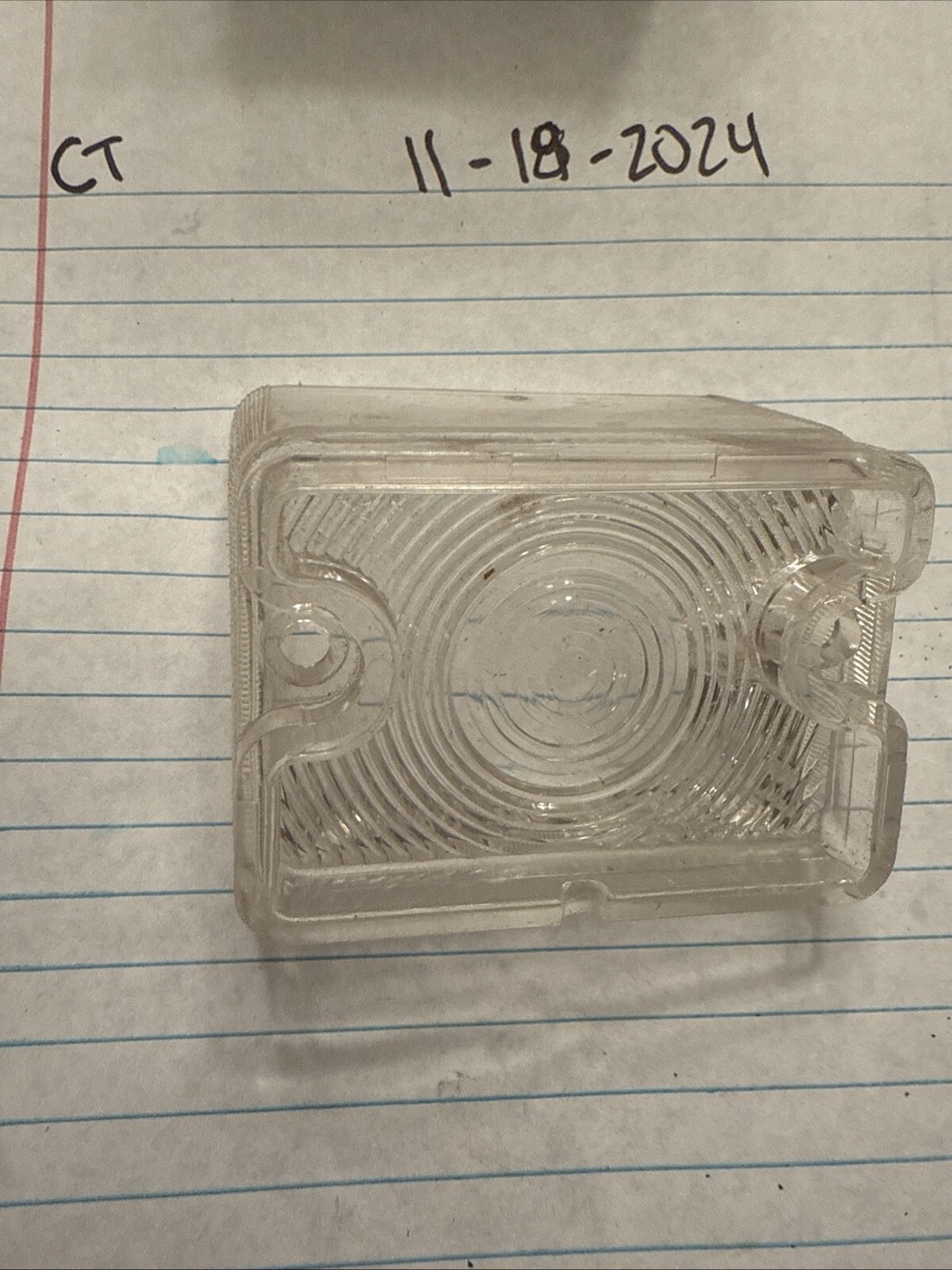 Genuine Gm 1967-1968 Camaro Light Lens 5959234 Delco Guide - Image 3