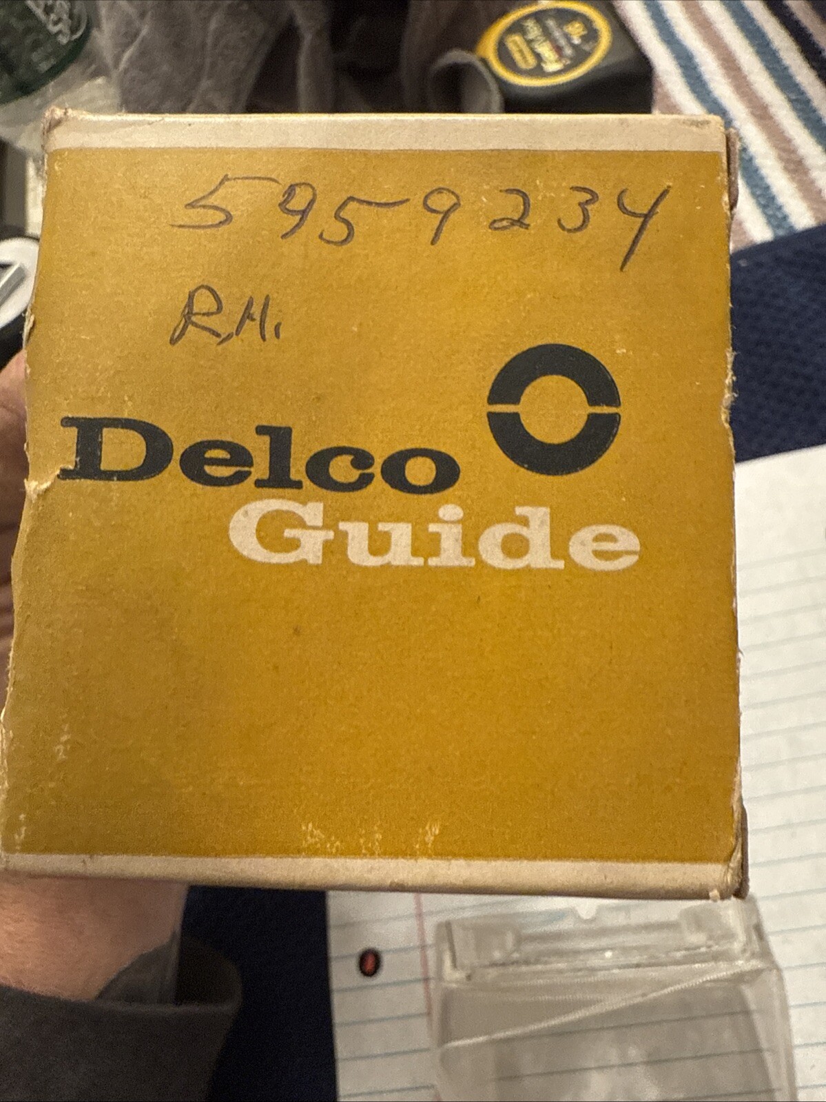 Genuine Gm 1967-1968 Camaro Light Lens 5959234 Delco Guide - Image 7
