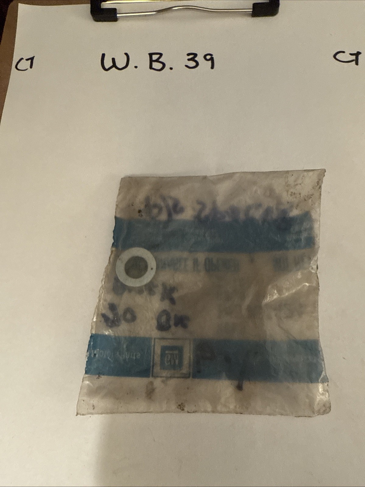 Genuine Gm 1969-84 Power Steering Front Bracket to Pump Spacer OEM Nos - Image 3