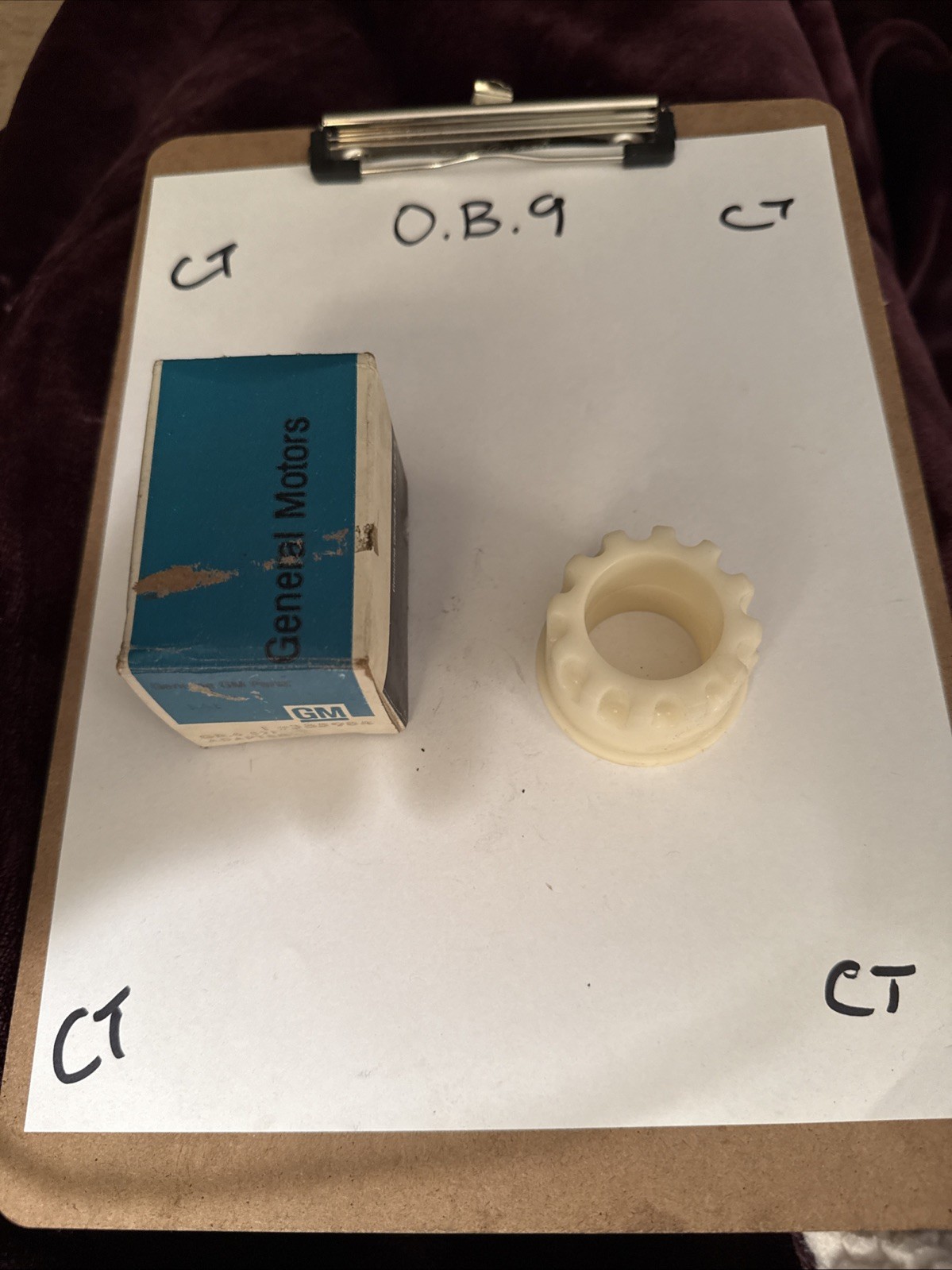 Genuine Gm Steering Adapter 385984 Nos OEM