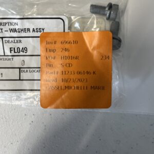 Genuine Hyundai Bolt Washer Assembly 11233-06556-K, Set Of 2 Bolts