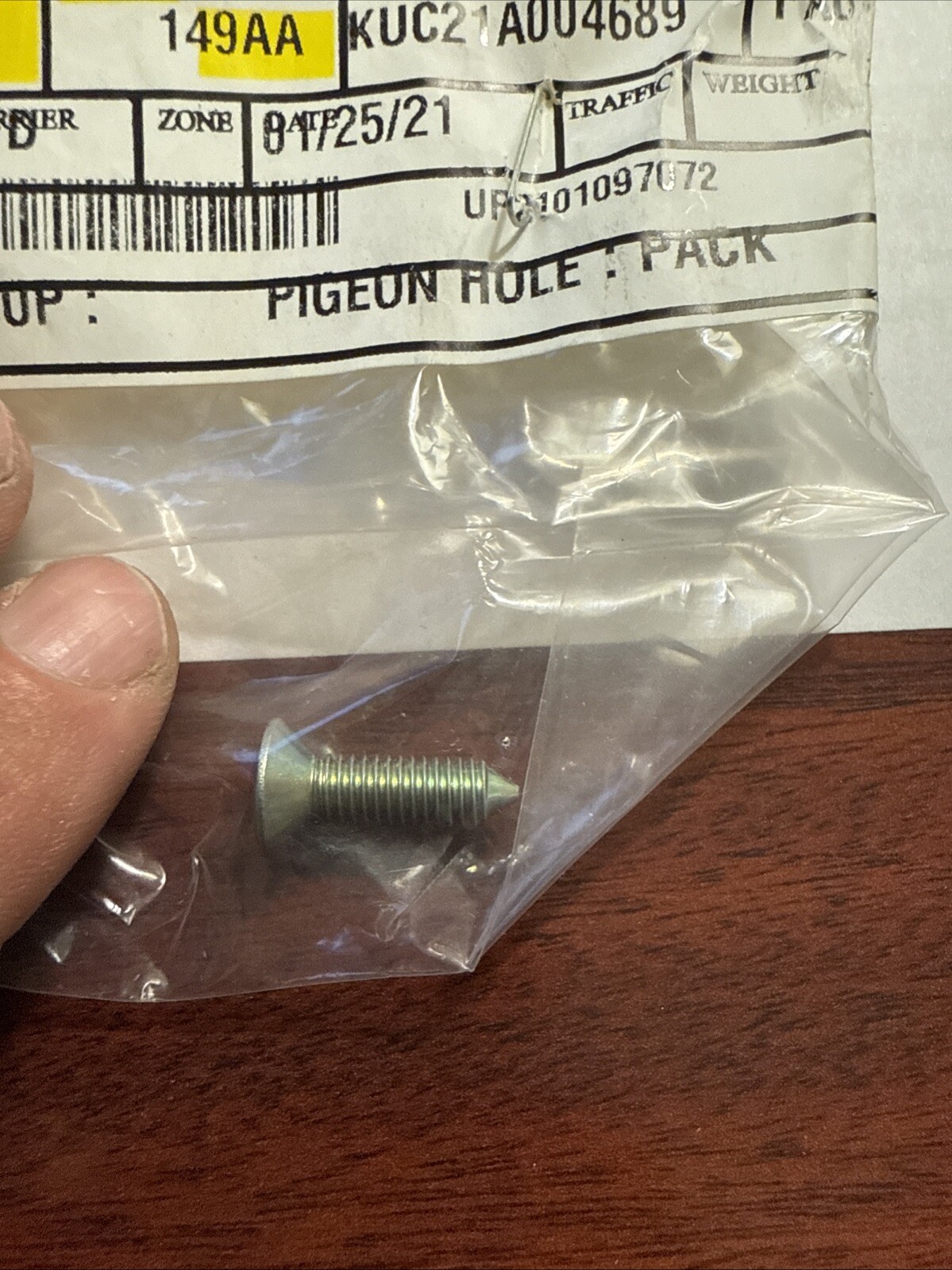 Genuine Kia Sun Visor Screw 12294-06221 (1) Screw - Image 3