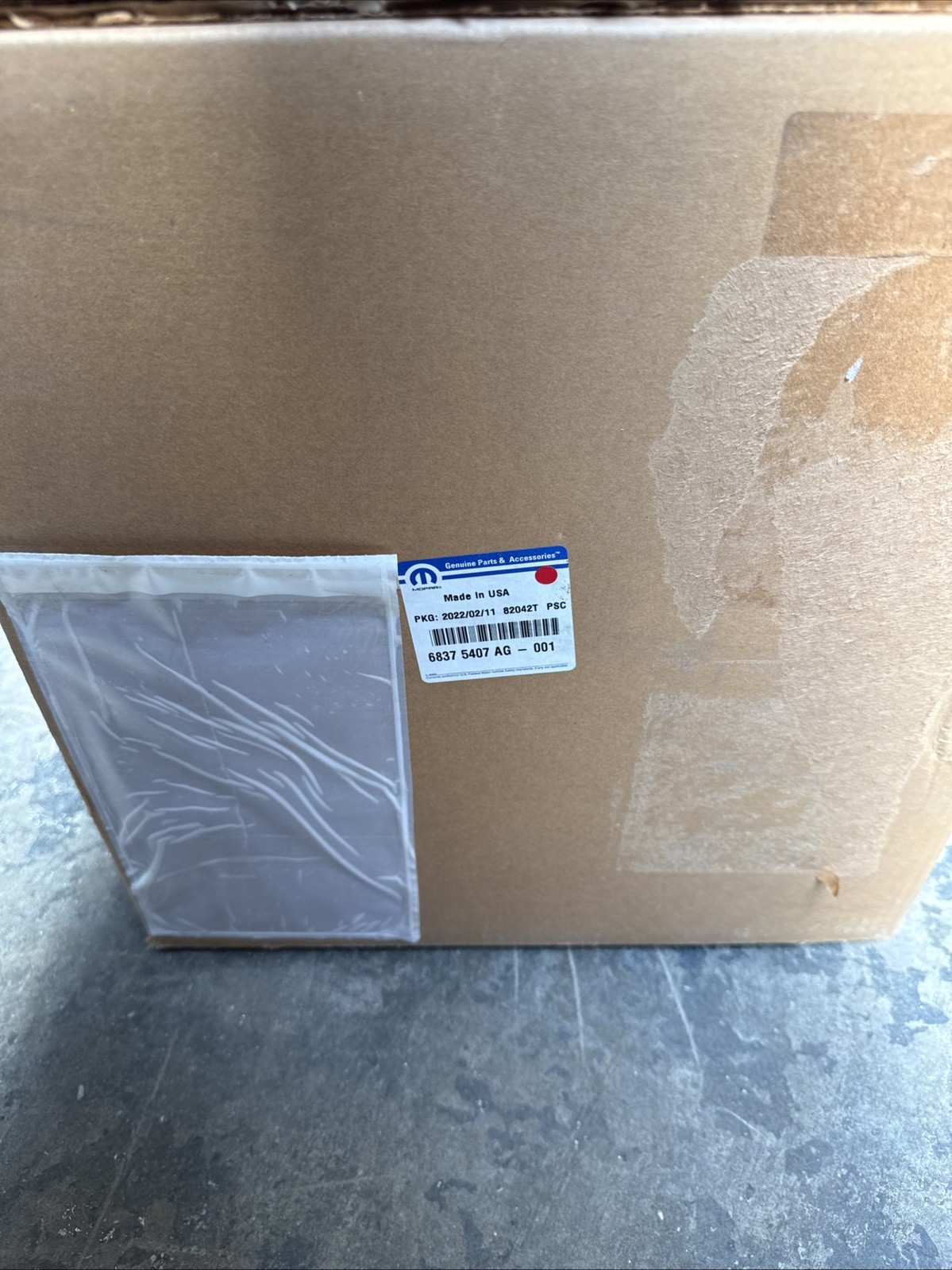 Genuine Mopar 68375407AG Gear-Rack And Pinion Nos OEM