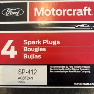 Genuine Motorcraft Spark Plugs 4PCS SP-412, AGSF24N Nickel