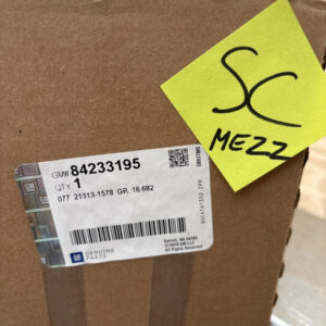 Genuine OEM 84233195 GM Driver Seat Outer Finish Panel Black