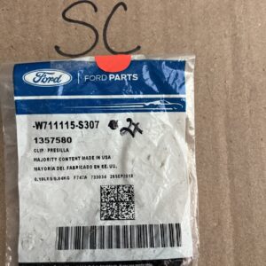 Genuine OEM Ford Side Baffle Retainer Clip -W711115-S307 2pc