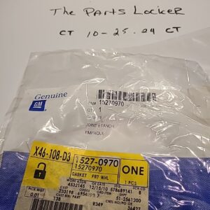 Genuine OEM GM 15270970 Front Axle-Gasket