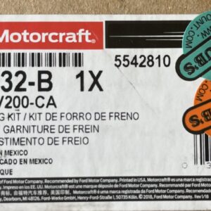 Genuine OEM Rear Disc Brake Pad Set Motorcraft BR932B, 4U2Z-2V200-CA