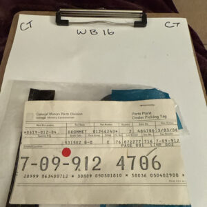 Gm Grommet 01246240 1246240 Nos OEM.