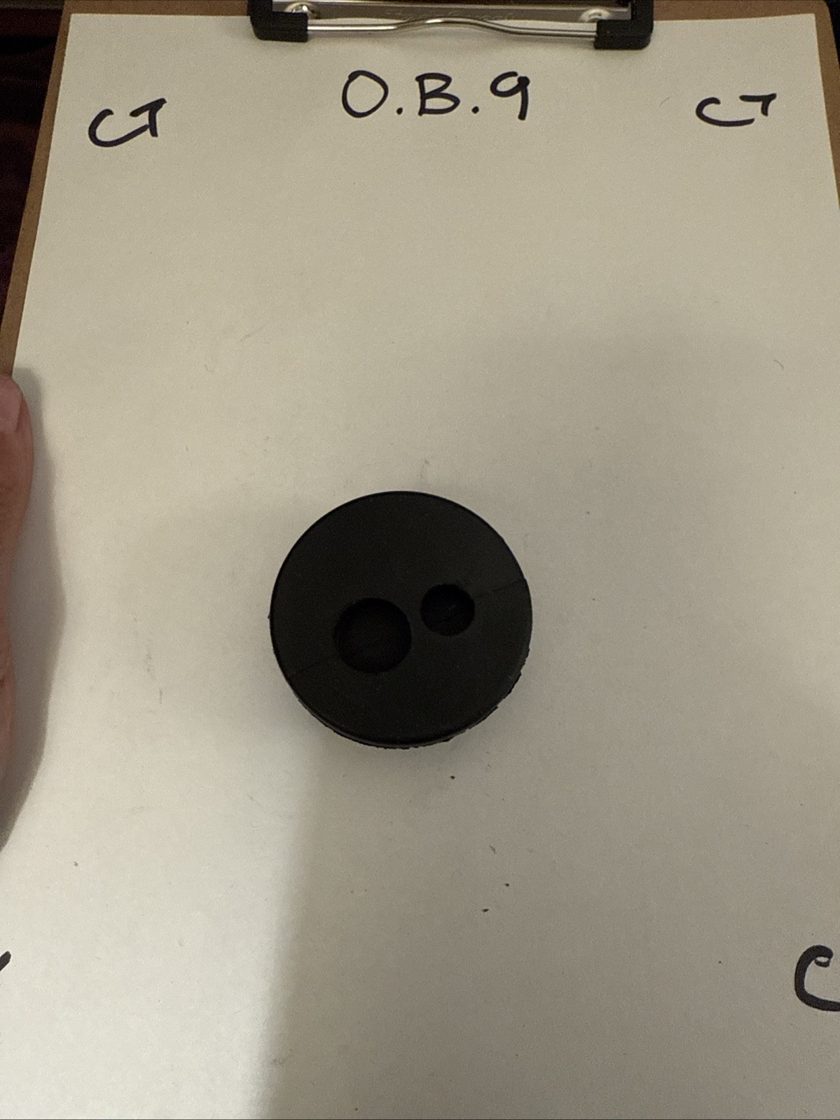 Gm Rubber Firewall Grommet Nos OEM - Image 3