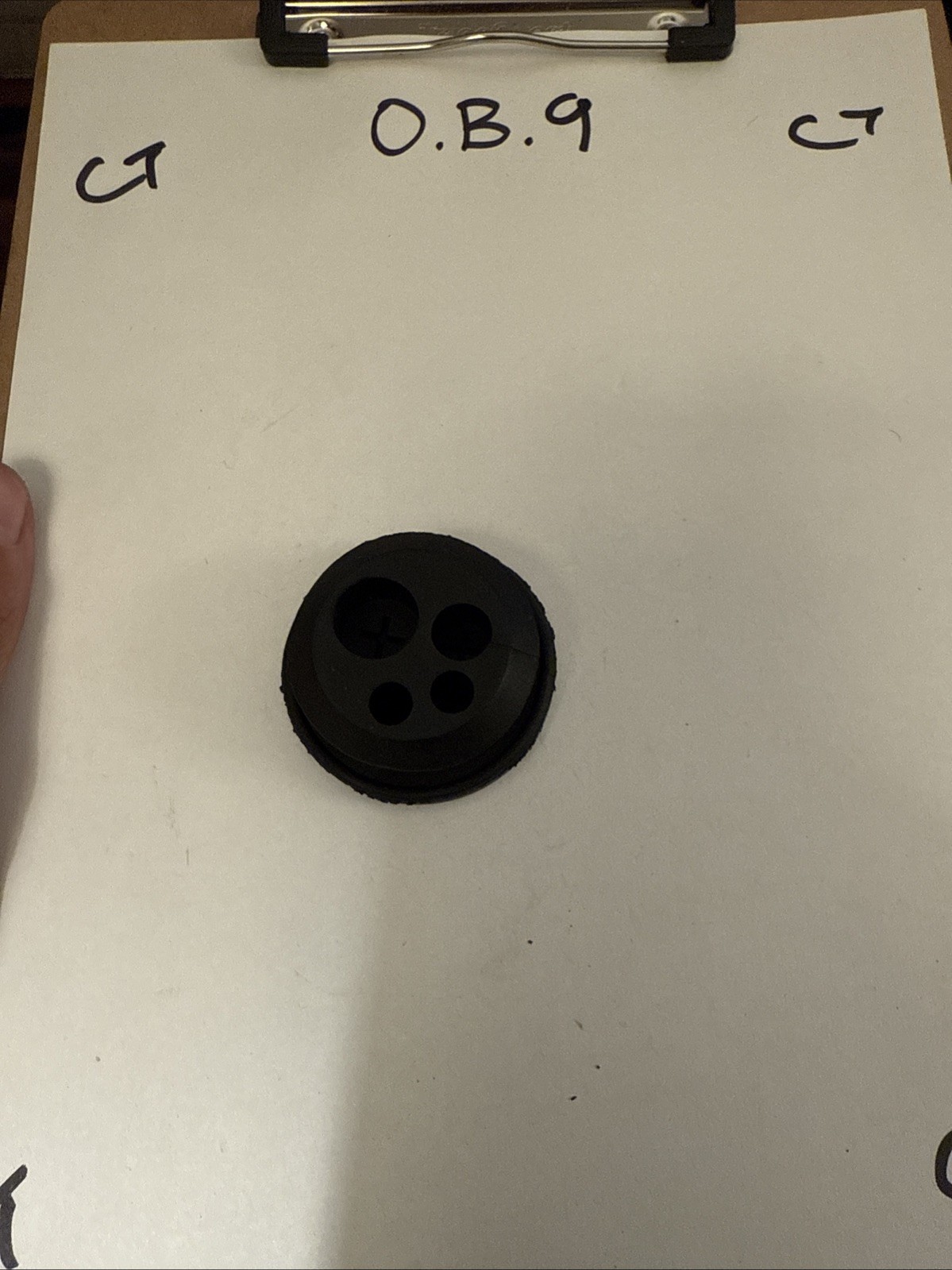 Gm Rubber Firewall Grommet Nos OEM - Image 4