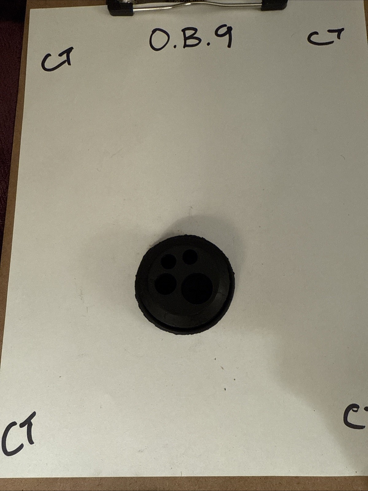 Gm Rubber Firewall Grommet Nos OEM