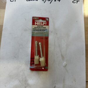 HELP! 42119 Headlamp Adjusting Screws - For GM
