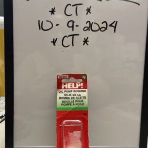 HELP! 90460 Underhood Oil Pump Brushing