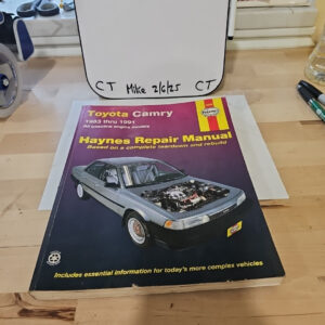 Haynes 92005 Repair Manual For 1983-1991 Toyota Camry
