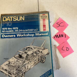 Haynes DATSUN F -10 1976 TO 1979 Owners Workshop Manual