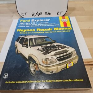 Haynes Repair Manual Ford Explorer 1991 thru 2001 (Navajo/Mercury Mountaineer)