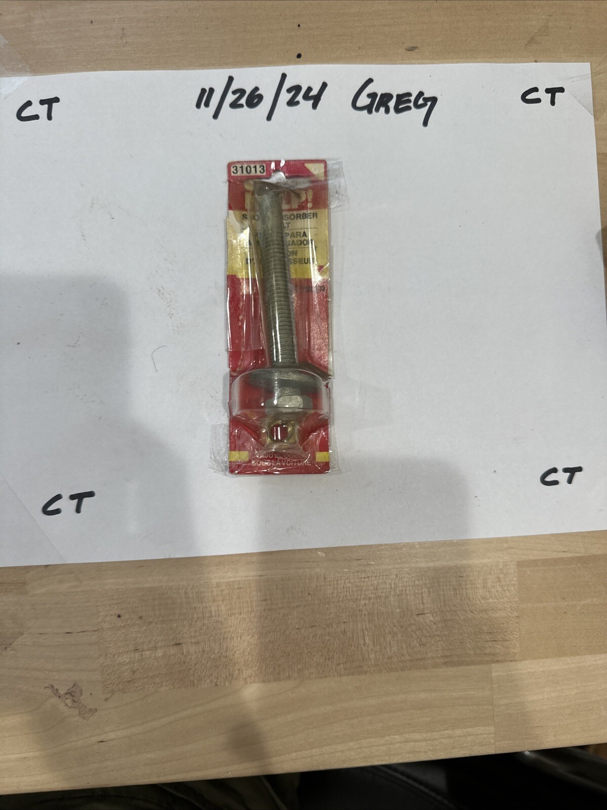 🔥Help / Motormite 31013 Shock Absorber Bolt🔥