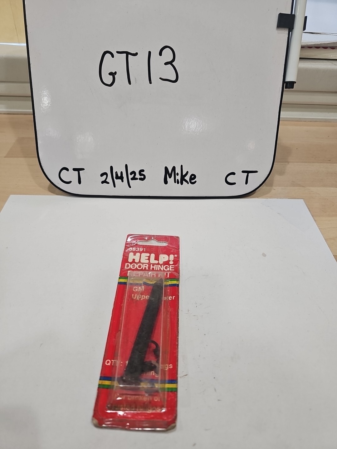 Help! Motormite/Dorman 38391 Door Hinge Pin Kit *No Bushing fits 71-79 Pontiac