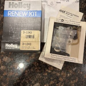 Holley Renew Kit 3-1243 Rochester Carburetor 2SE, 1982 AMC/1980-82 GM