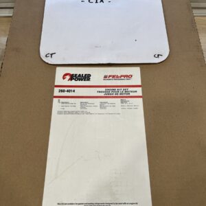 Intake Manifold Gasket Valley Pan Gasket Sealed Power 260-4014 (Alt MS96037)