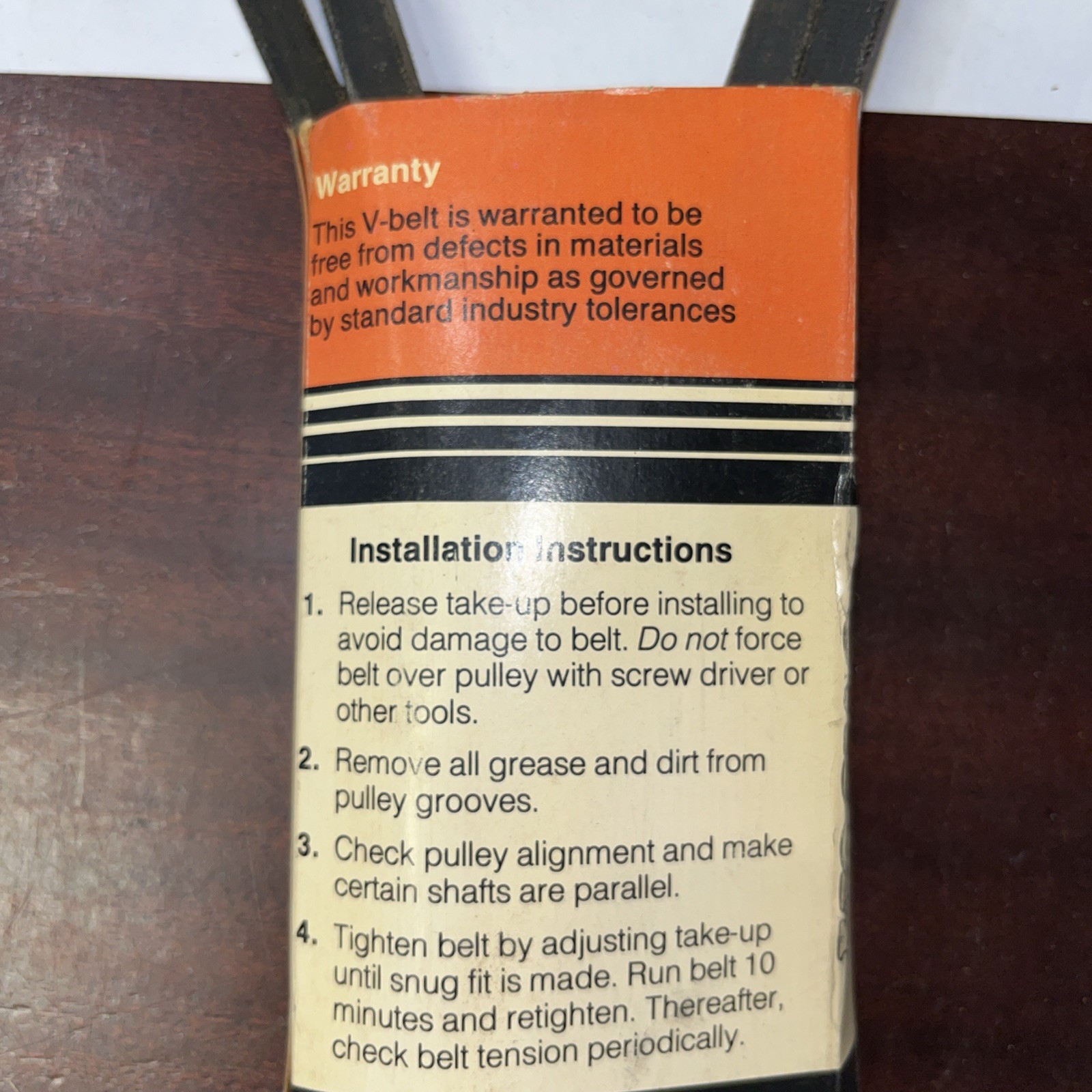 Jason V belt 4L790 - Image 4