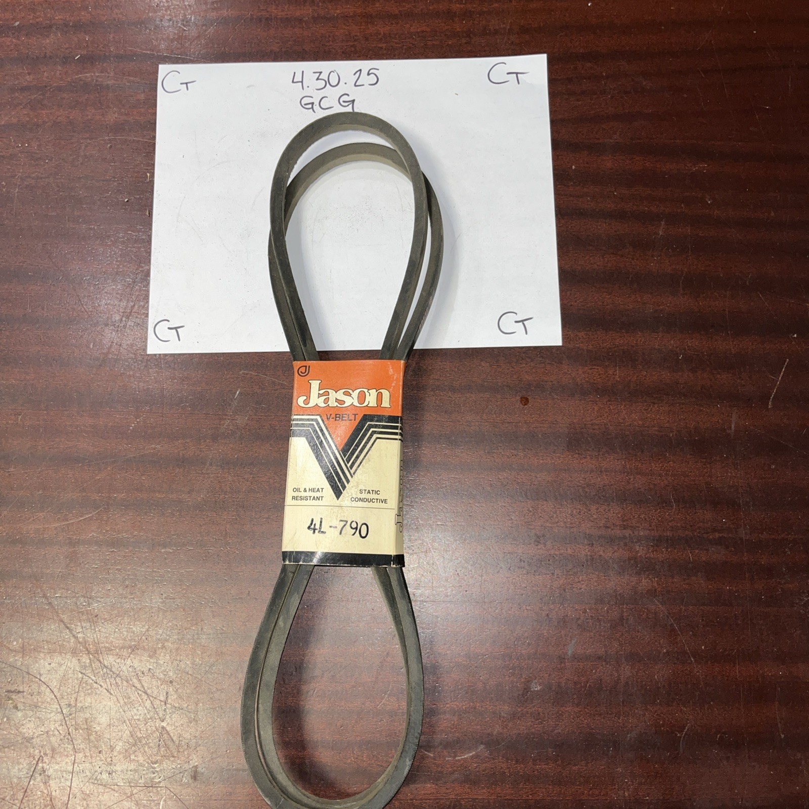 Jason V belt 4L790