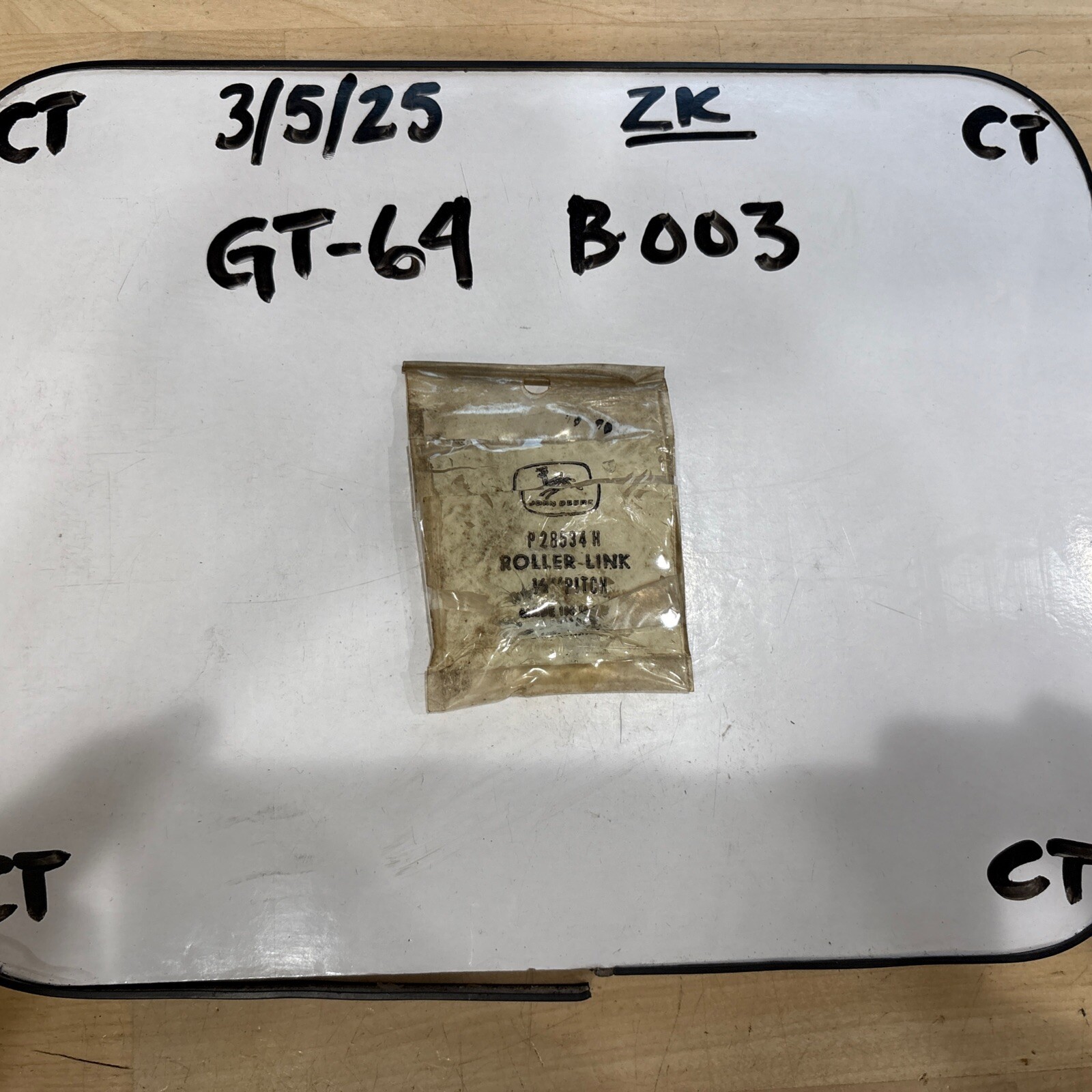 John Deere Roller Link P28534H 1/2” Pitch