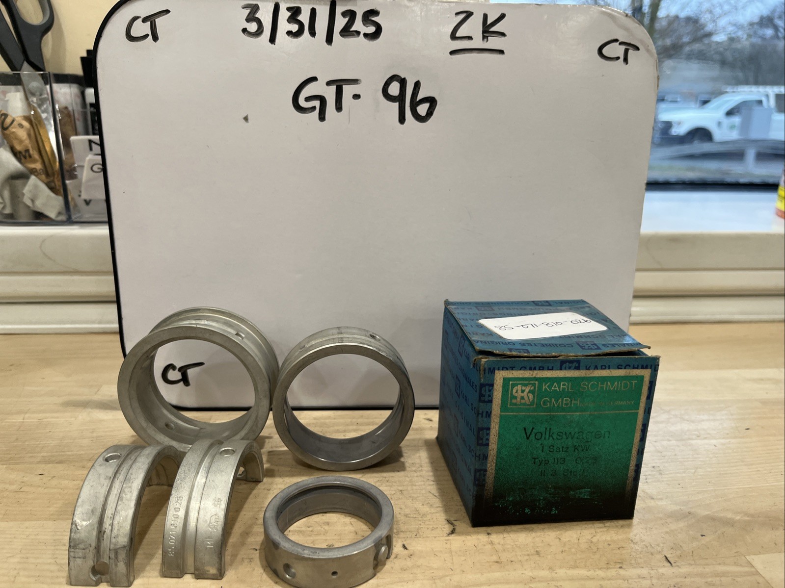 Karl Schmidt Volkswagen Bearings Type 13 .25mm 85-071-810-026