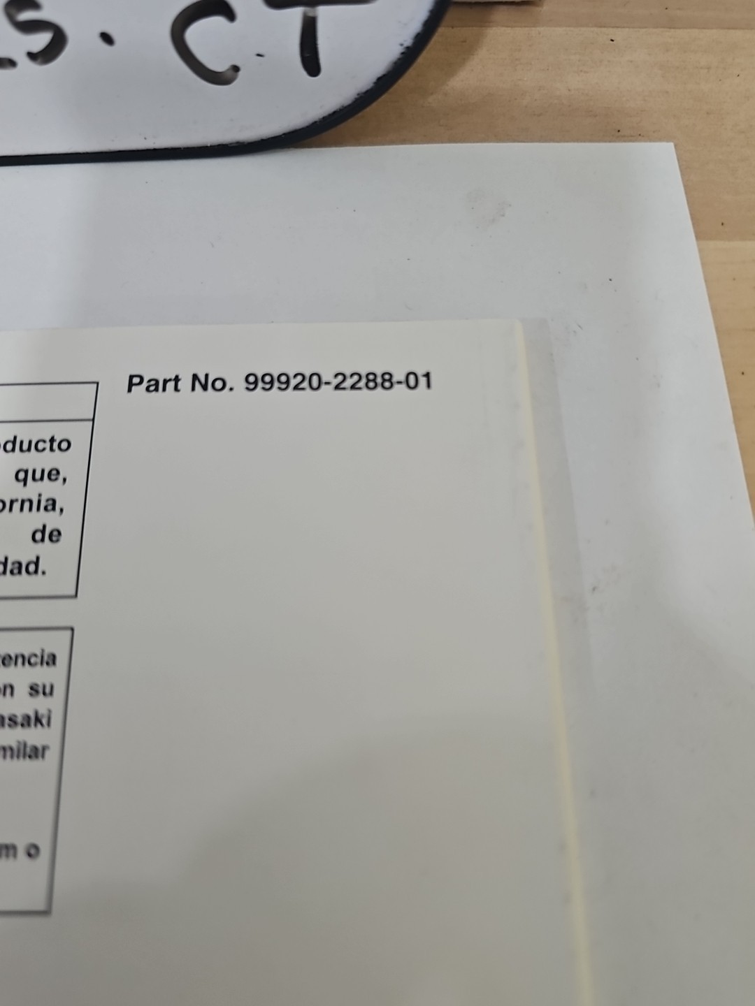 Kawasaki FX651V FX691V FX730V Gas Engine Owners Manual. - Image 4